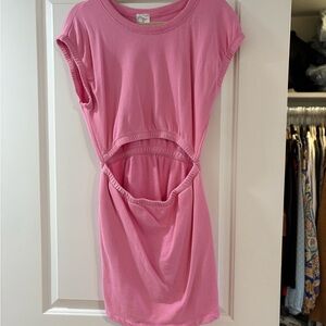 Aerie Pink Knit Dress